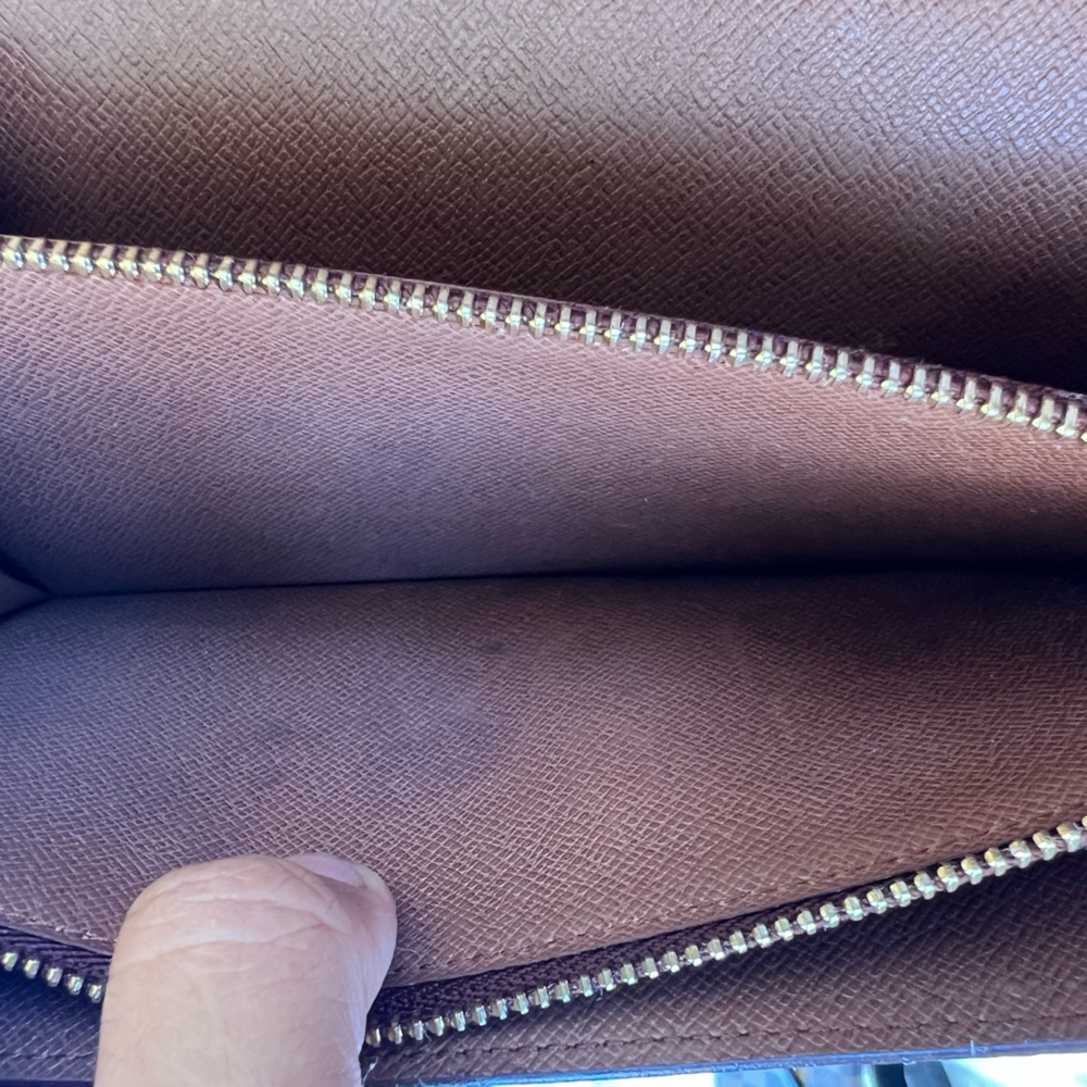 Louis Vuitton Brown Monogram Wallet - Picture 10 of 13
